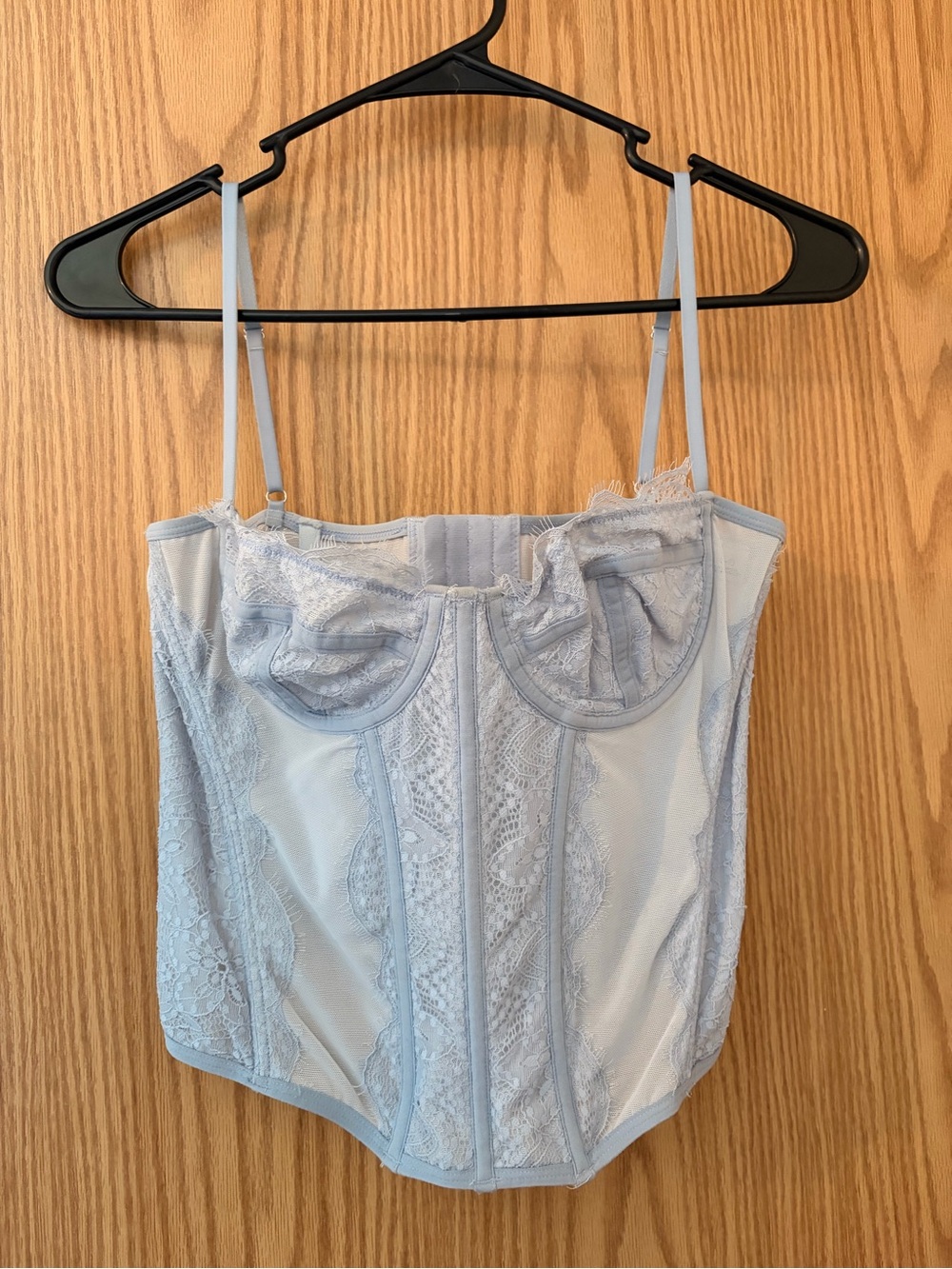 BDG Urban Outfitters Blue Lace Corset